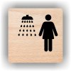 Piktogram - SPRCHA ŽENY