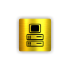 Cedule server | Piktogram (čtverec)