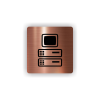 Cedule server | Piktogram (čtverec)