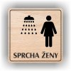 Piktogram - SPRCHA ŽENY