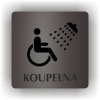 Piktogram - KOUPELNA VOZÍČKAŘI,INVALIDÉ