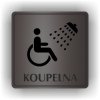 Piktogram - KOUPELNA VOZÍČKAŘI,INVALIDÉ