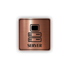 Cedule server | Piktogram (čtverec)