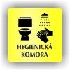 Cedule hygienická komora – plast (piktogram)