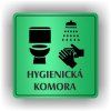 Cedule hygienická komora – plast (piktogram)