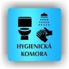 Cedule hygienická komora – plast (piktogram)
