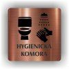 Cedule hygienická komora – plast (piktogram)