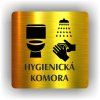 Cedule hygienická komora – plast (piktogram)