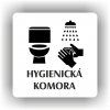 Cedule hygienická komora – plast (piktogram)