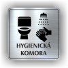 Cedule hygienická komora – plast (piktogram)