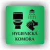 Cedule hygienická komora – plast (piktogram)