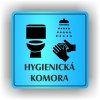 Cedule hygienická komora – plast (piktogram)