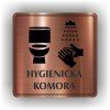 Cedule hygienická komora – plast (piktogram)