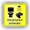 Cedule hygienická komora – plast (piktogram)