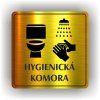 Cedule hygienická komora – plast (piktogram)