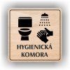 Cedule hygienická komora – plast (piktogram)