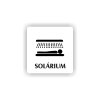 Cedule solárium | Piktogram (čtverec)