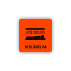 Cedule solárium | Piktogram (čtverec)