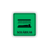 Cedule solárium | Piktogram (čtverec)