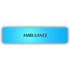 Piktogram - AMBULANCE – plast (piktogram)