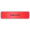 Piktogram - AMBULANCE – plast (piktogram)