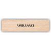 Piktogram - AMBULANCE – plast (piktogram)