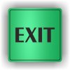 Piktogram - EXIT- VÝCHOD