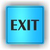 Piktogram - EXIT- VÝCHOD