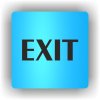 Piktogram - EXIT- VÝCHOD