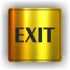 Piktogram - EXIT- VÝCHOD