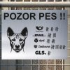 Pozor tady hlídám já - Basenji - pozor pes!!!