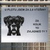 Pozor tady hlídám já - Boxer - pozor pes!!!