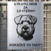 Pozor tady hlídám já - Irský pšeničný teriér - pozor pes!!!