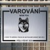 Pozor tady hlídám já - Shiba inu - pozor pes!!!