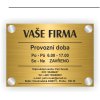 Cedule v.0001 S VLASTNÍM LOGEM A TEXTEM (A4 , A5, A3)