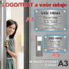 Cedule v.0001 S VLASTNÍM LOGEM A TEXTEM (A4 , A5, A3)