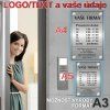 Cedule v.0006 S VLASTNÍM LOGEM A TEXTEM (A4 , A5, A3) – plast (piktogram)