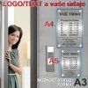 Cedule v.0008 S VLASTNÍM LOGEM A TEXTEM (A4 , A5, A3) – plast (piktogram)