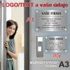 Cedule v.0009 S VLASTNÍM LOGEM A TEXTEM (A4 , A5, A3) – plast (piktogram)