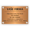 0009 cedule plast bronz A4