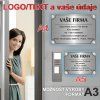 Cedule v.0010 S VLASTNÍM LOGEM A TEXTEM (A4 , A5, A3) – plast (piktogram)