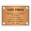 0011 cedule plast bronz A5