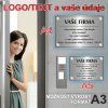 Cedule v.0011 S VLASTNÍM LOGEM A TEXTEM (A4 , A5, A3) – plast (piktogram)