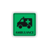 PIC AMBULANCE ZELENA RA