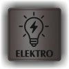Elektro (Barva podkladu Černá, Rámeček S rámečkem, Velikost 200x200)