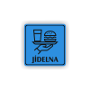 PIC JIDELNA MODRA RA