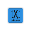 PIC LYZARNA MODRA RA