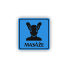 PIC MASAZE MODRA RA
