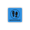 PIC NEVSTUPOVAT MODRA BR