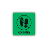 PIC NO ENTRY ZELENA BR